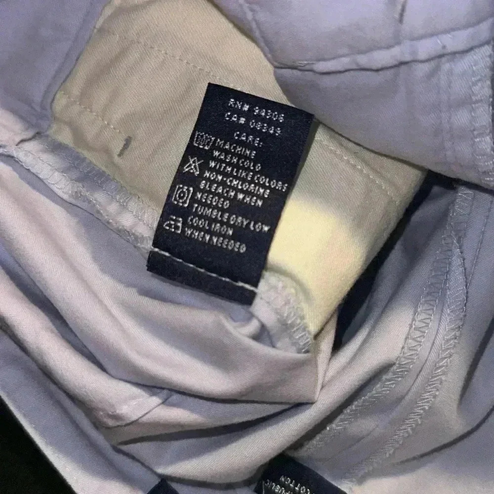 Ralph Lauren Sport women's lightweight light blue Capri size 6 - Picture 7 of 7